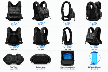 Hands-Free Hydration Vest