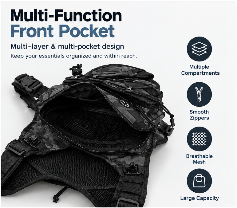 Hands-Free Hydration Vest